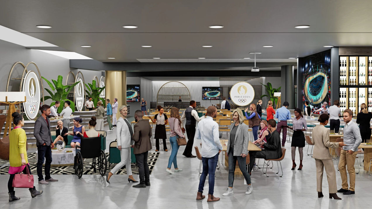 Silver Hospitality with guests - Olympic Games Paris 2024