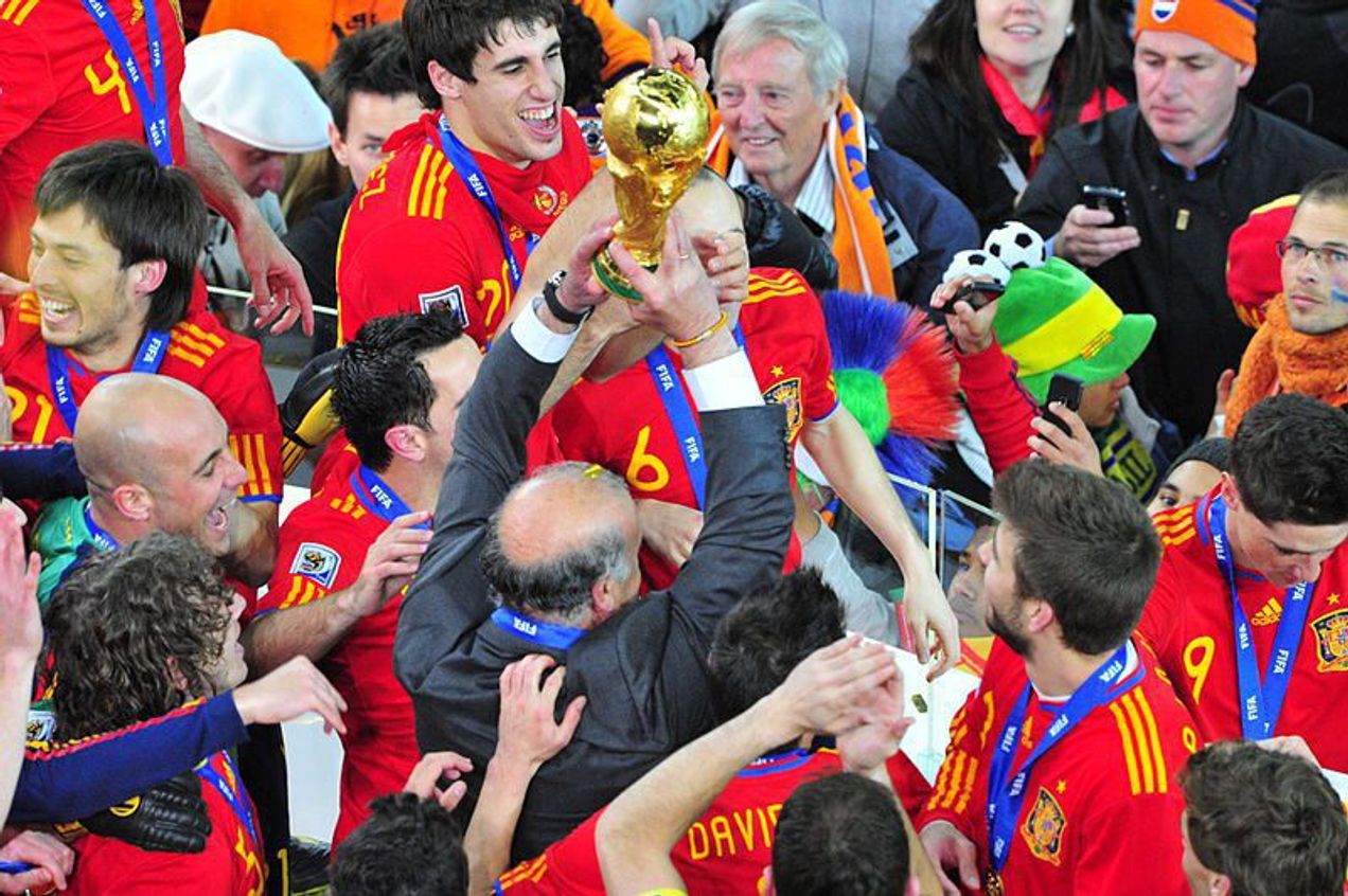 Vainqueur de la coupe du monde 2010 Espagne