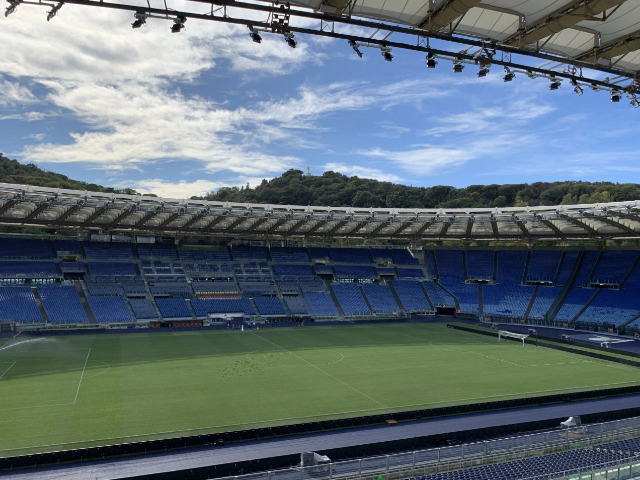 Stadium view lazio roma