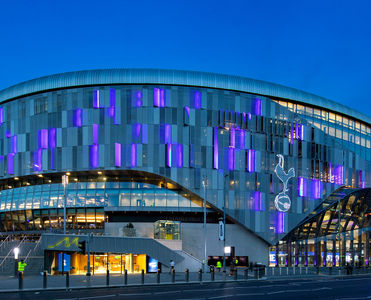 Exterior del Tottenham Hotspur Stadium, estadio del Tottenham Hotspur