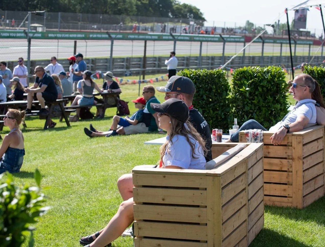 Trackside Silverstone F1