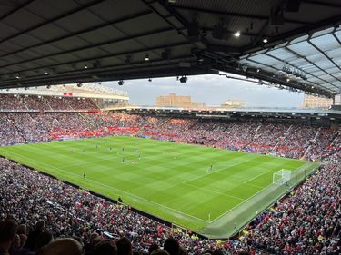 Manchester United Executive Lounge hospitality op Old Trafford