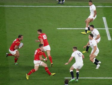 Engeland gegen Wales Rugby six Nationen