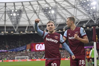 West Ham United player Jarrod Bowen