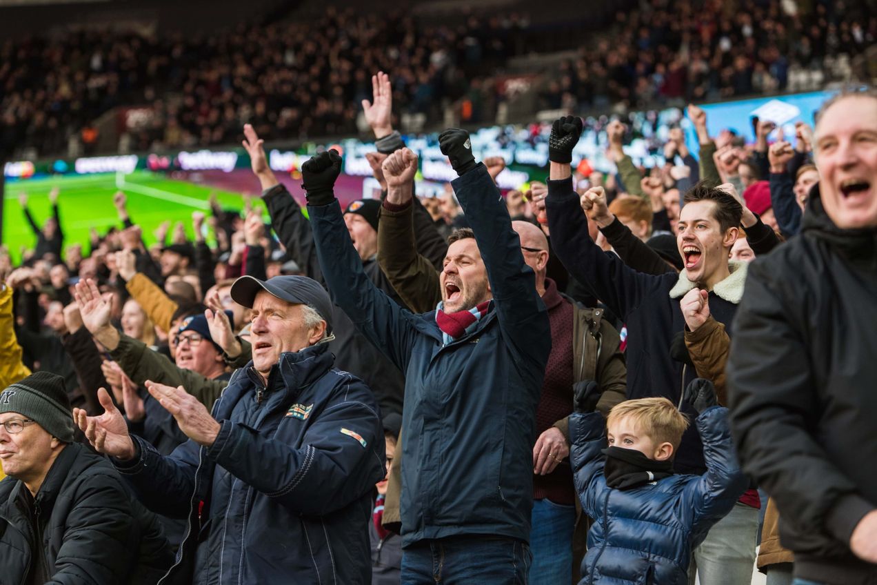 West ham fans