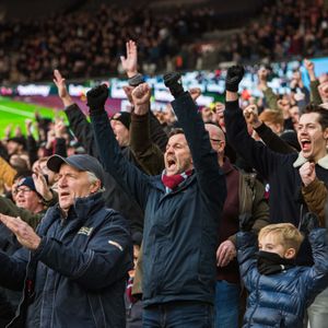 West ham fans