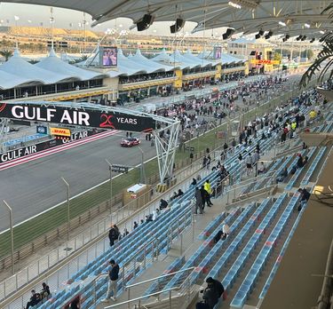 View from your seat on the Main Grandstand of Bahrain International Circuit - Bahrain GP